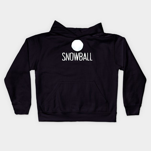Snowball Kids Hoodie by Spatski
